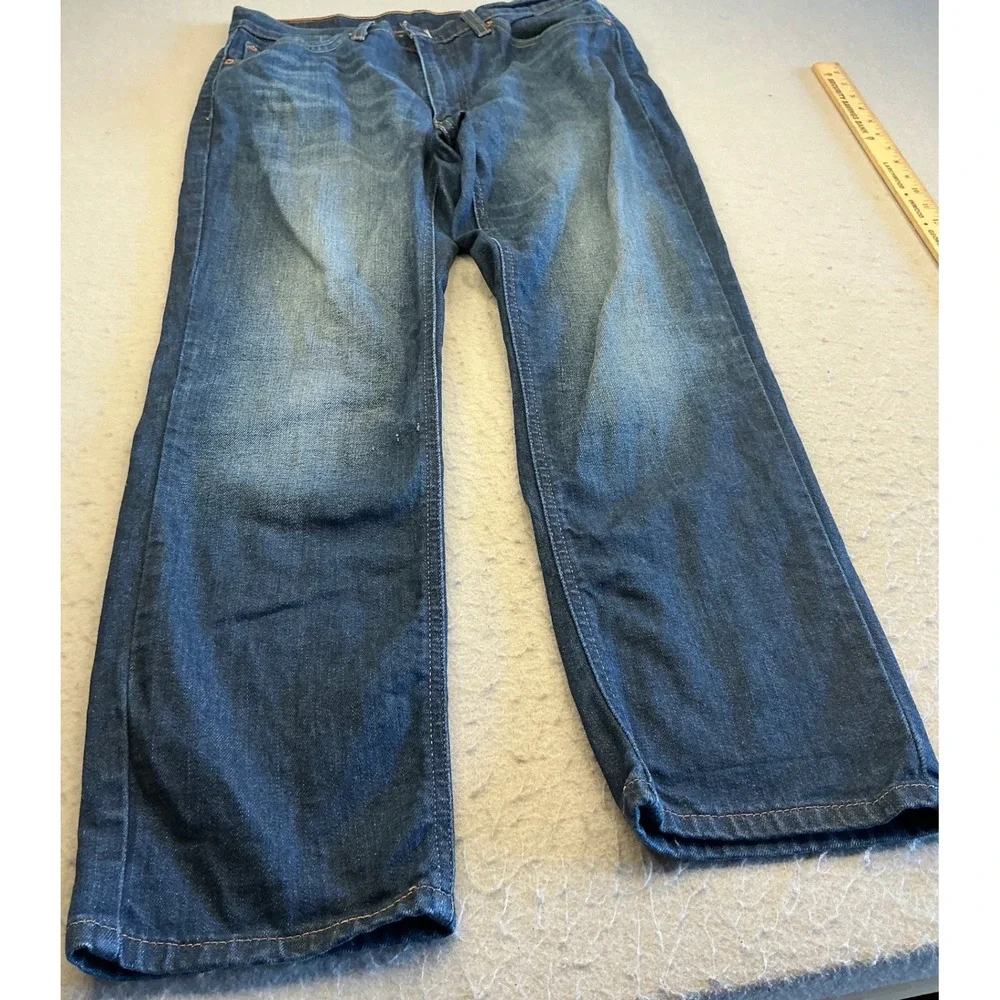 Levi's 541 Athletic Taper Jeans Medium Wash Denim 34x30 Mens Blue